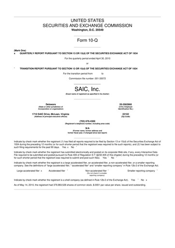 Thumbnail Leidos 10-Q Quarterly Report FY 