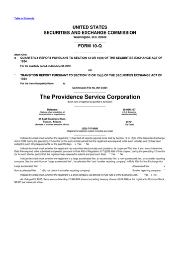 Thumbnail ModivCare 10-Q Quarterly Report FY 