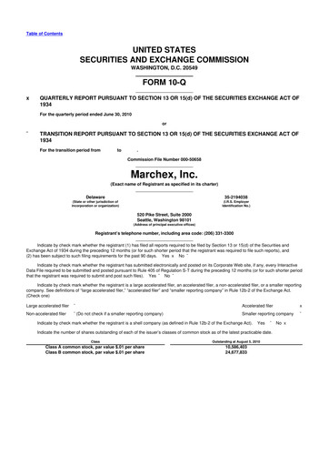 Thumbnail Marchex 10-Q Quarterly Report FY 