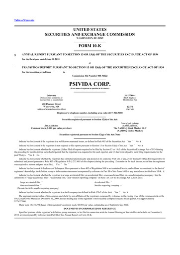 Vorschaubild EyePoint Pharmaceuticals
 10-K Jahresbericht 