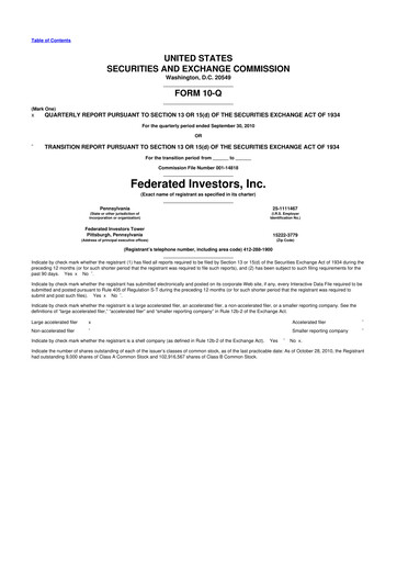 Thumbnail Federated Hermes
 10-Q Quarterly Report FY2010 