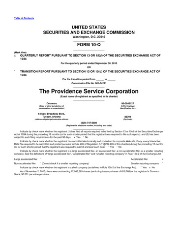 Thumbnail ModivCare 10-Q Quarterly Report FY 