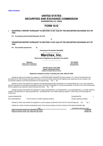 Thumbnail Marchex 10-Q Quarterly Report FY 