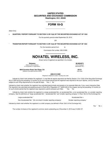 Thumbnail Inseego 10-Q Quarterly Report FY 