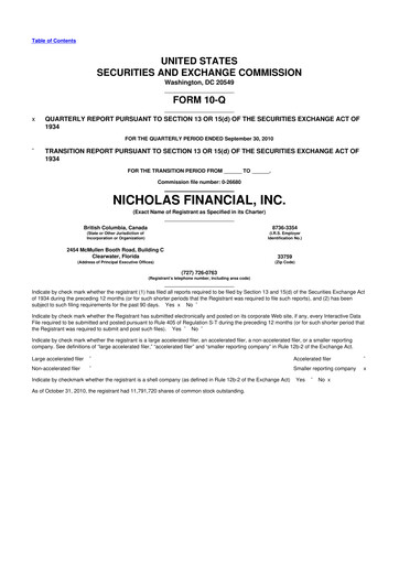 Thumbnail Old Market Capital Corporation 10-Q Quarterly Report FY 