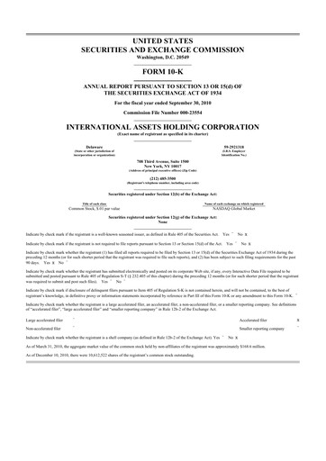 Miniature StoneX Group 10-K Rapport annuel 