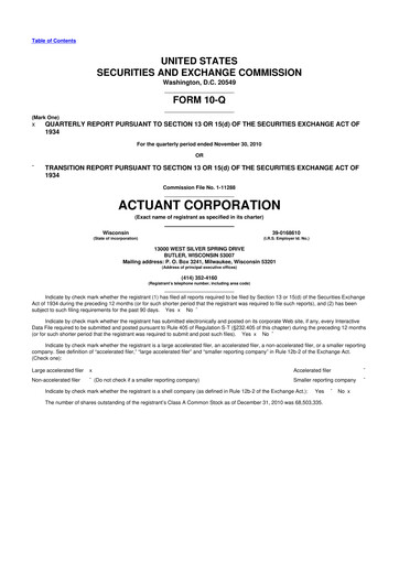 Thumbnail Enerpac Tool Group
 10-Q Quarterly Report FY2011 