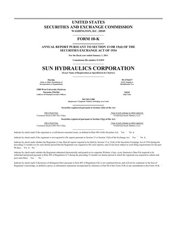 Thumbnail Helios Technologies 10-K Annual Report 