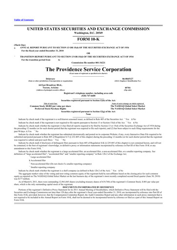 Thumbnail ModivCare 10-K Annual Report 