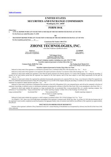 Thumbnail DZS Inc 10-K Annual Report 