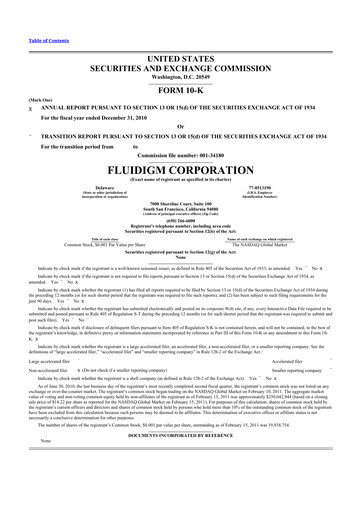 Thumbnail Standard BioTools 10-K Annual Report 