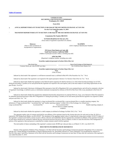 Thumbnail Viracta Therapeutics 10-K Annual Report 