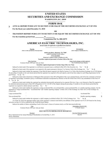 Thumbnail Stabilis Solutions 10-K Annual Report 