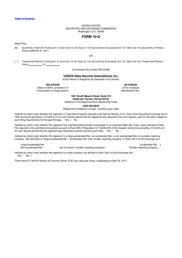 Thumbnail OneSpan 10-Q Quarterly Report FY 