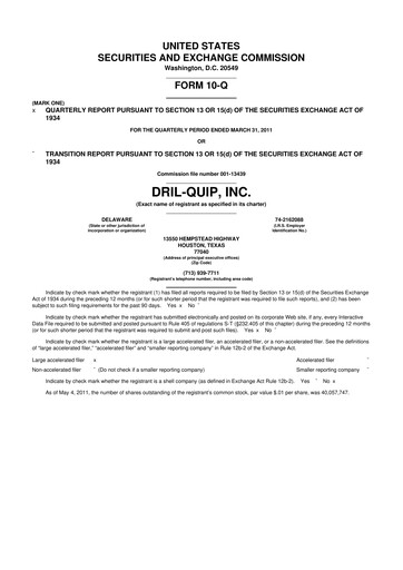 Vorschaubild Innovex International 10-Q Quartalsbericht 2011 