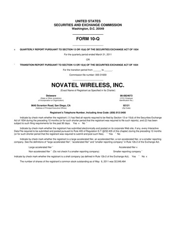 Thumbnail Inseego 10-Q Quarterly Report FY 