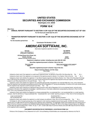 Thumbnail Logility Supply Chain Solutions 10-K Annual Report 