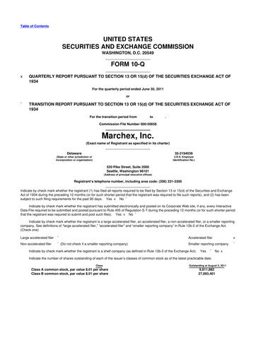 Thumbnail Marchex 10-Q Quarterly Report FY 