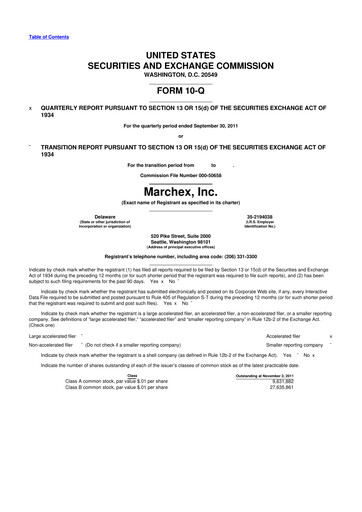 Thumbnail Marchex 10-Q Quarterly Report FY 