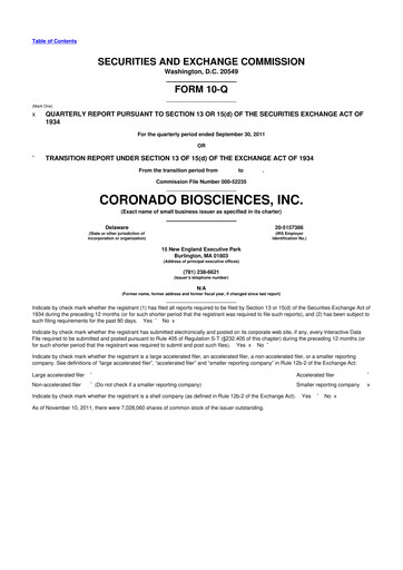 Thumbnail Fortress Biotech
 10-Q Quarterly Report FY2011 