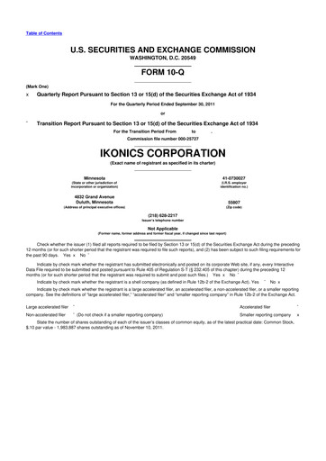 Miniature TeraWulf 10-Q Rapport trimestriel 2011 