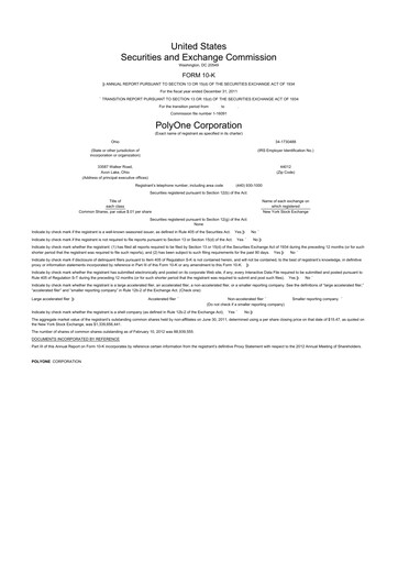 Thumbnail Avient 10-K Annual Report 2011