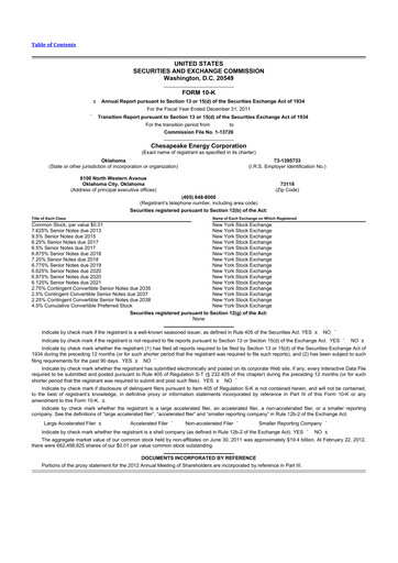 Thumbnail Expand Energy 10-K Annual Report 2011