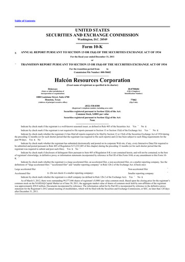 Miniature Battalion Oil 10-K Rapport annuel 2011