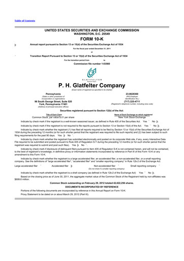 Vorschaubild Magnera 10-K Jahresbericht 2011