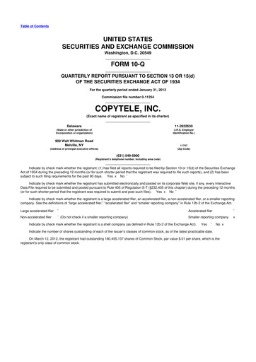 Vorschaubild Anixa Biosciences 10-Q Quartalsbericht 2012 