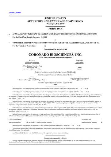 Thumbnail Fortress Biotech
 10-K Annual Report 2011