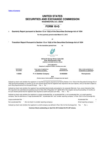 Thumbnail Magnera 10-Q Quarterly Report FY2012 