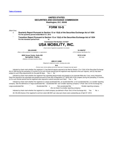 Thumbnail Spok Holdings
 10-Q Quarterly Report FY 