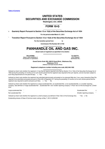 Thumbnail PHX Minerals 10-Q Quarterly Report FY2012 