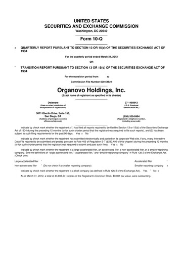 Thumbnail VivoSim Labs 10-Q Quarterly Report FY2012 