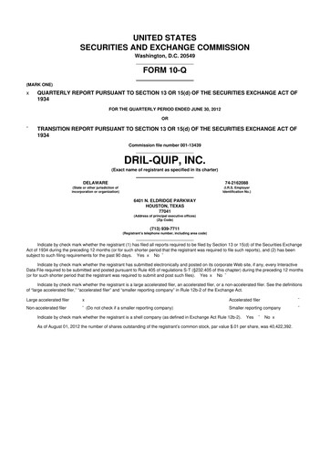 Vorschaubild Innovex International 10-Q Quartalsbericht 2012 