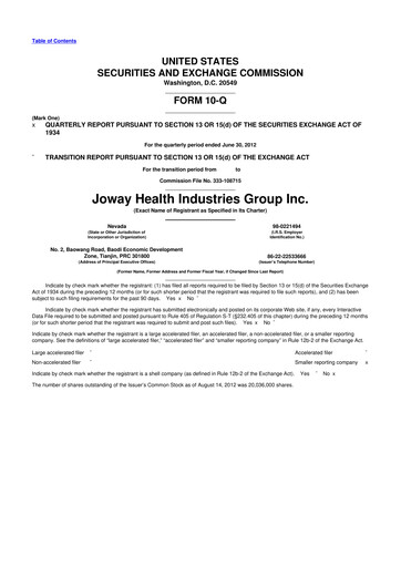 Thumbnail Idaho Copper Corporation 10-Q Quarterly Report FY2012 
