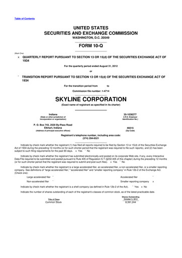 Thumbnail Champion Homes 10-Q Quarterly Report FY2013 