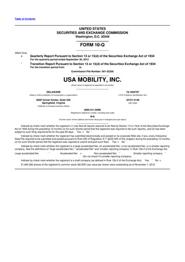 Thumbnail Spok Holdings
 10-Q Quarterly Report FY 