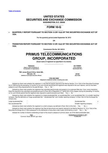 Thumbnail INNOVATE Corp. 10-Q Quarterly Report FY2012 