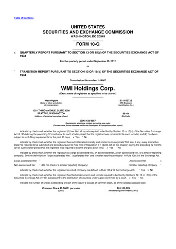 Thumbnail Mr. Cooper Group 10-Q Quarterly Report FY2012 