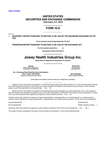 Thumbnail Idaho Copper Corporation 10-Q Quarterly Report FY2012 