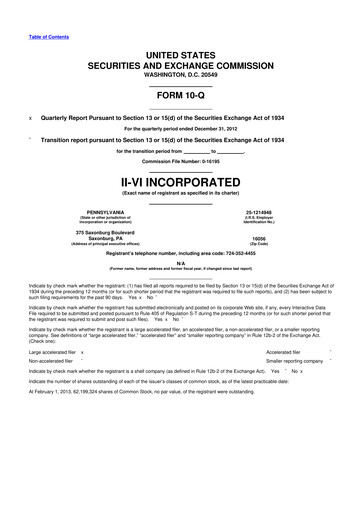 Thumbnail Coherent Corp. 10-Q Quarterly Report FY2013 