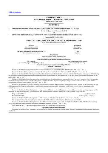 Thumbnail INNOVATE Corp. 10-K Annual Report 2012