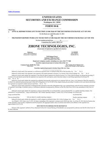 Thumbnail DZS Inc 10-K Annual Report 2012