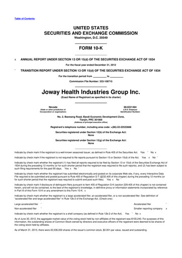 Thumbnail Idaho Copper Corporation 10-K Annual Report 2012