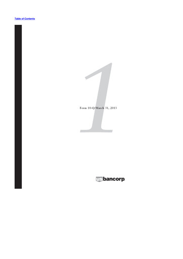 Thumbnail U.S. Bancorp 10-Q Quarterly Report FY2013 