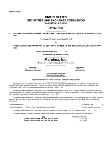 Thumbnail Marchex 10-Q Quarterly Report FY 