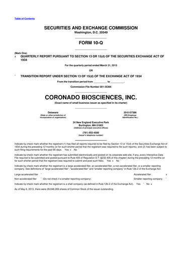 Thumbnail Fortress Biotech
 10-Q Quarterly Report FY2013 