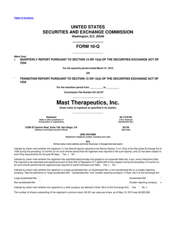 Thumbnail Savara 10-Q Quarterly Report FY 